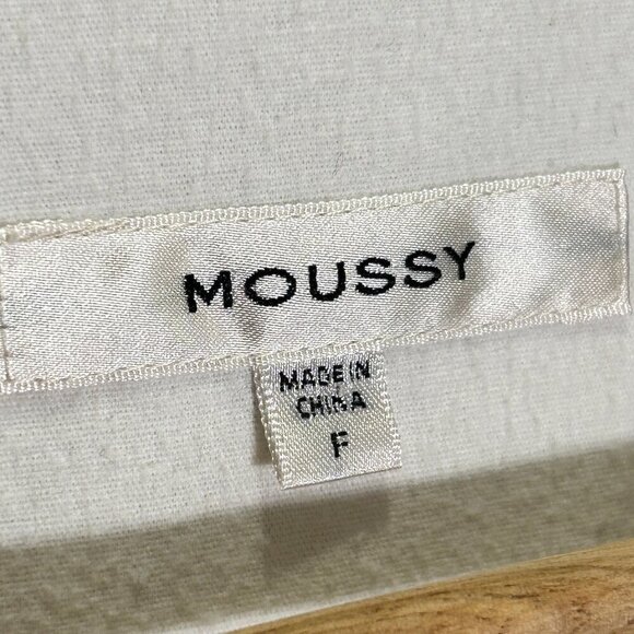 Moussy Minimalist Oversized Heavy Beige Shacket - One Size - Picture 2 of 7